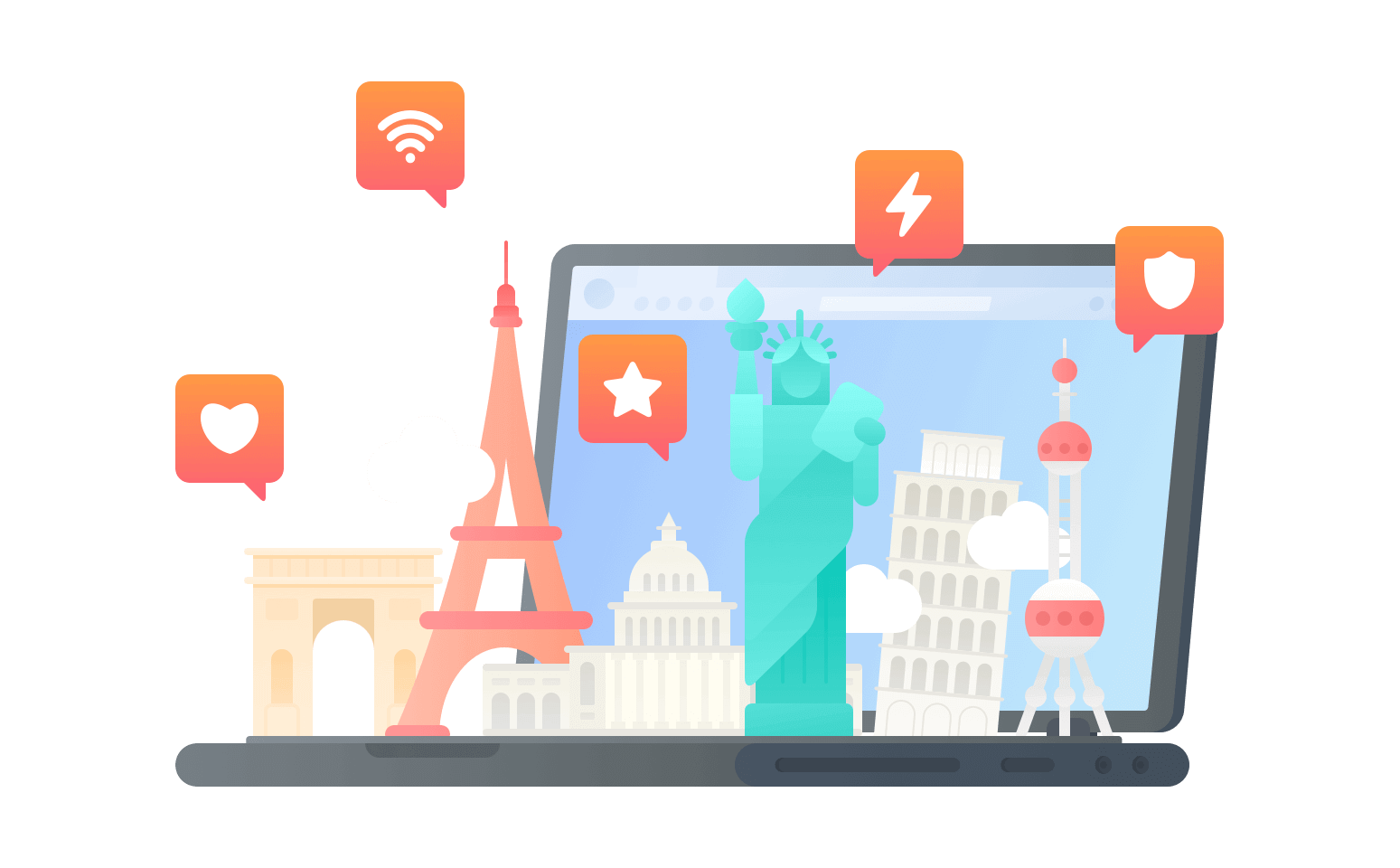 在圣诞岛连接到中国的软件 - 翻回VPN